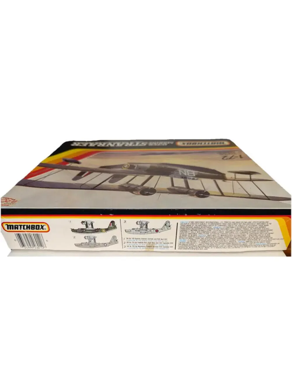 Matchbox Super-Marine Stranraer British Biplane Seaplane - Opened Box 1/72